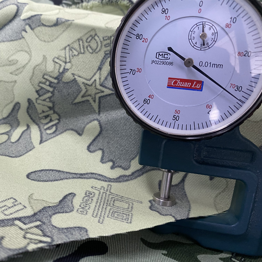 Camouflage printed fabric tablecloth outerwear clothing fabric, poplin camouflage printed fabric material