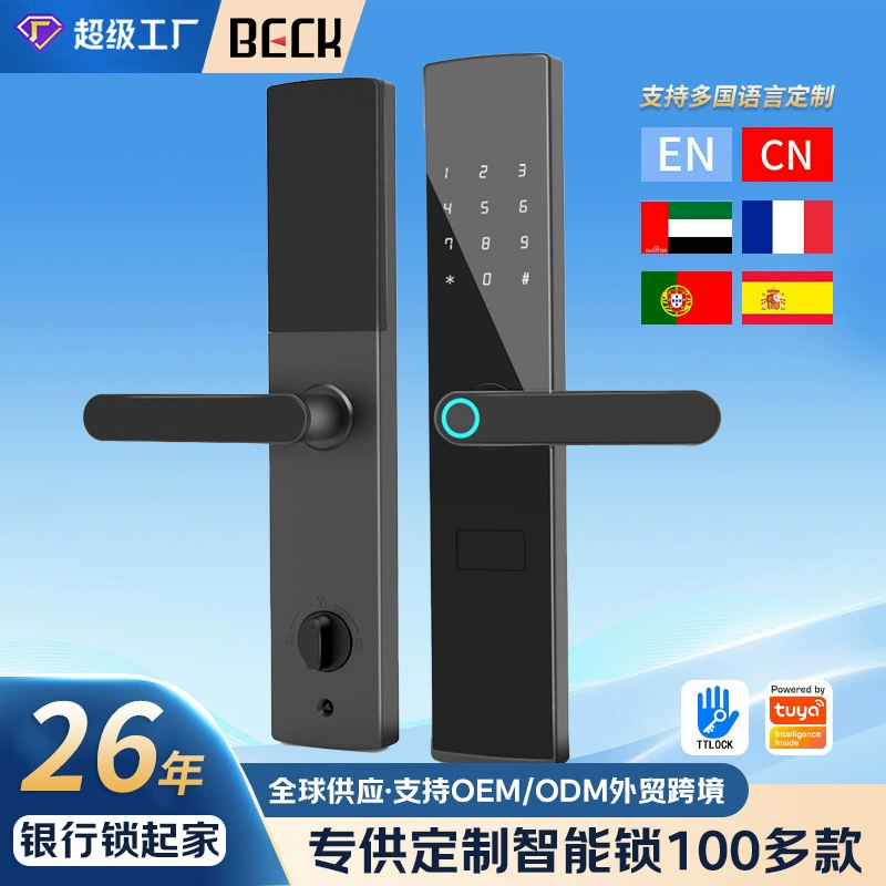 Замок с отпечатком пальца Bock, замок с граффити, универсальный замок, замок для квартиры, умный дверной замок, замок с паролем для отеля B&B, партия внешней торговли F15
