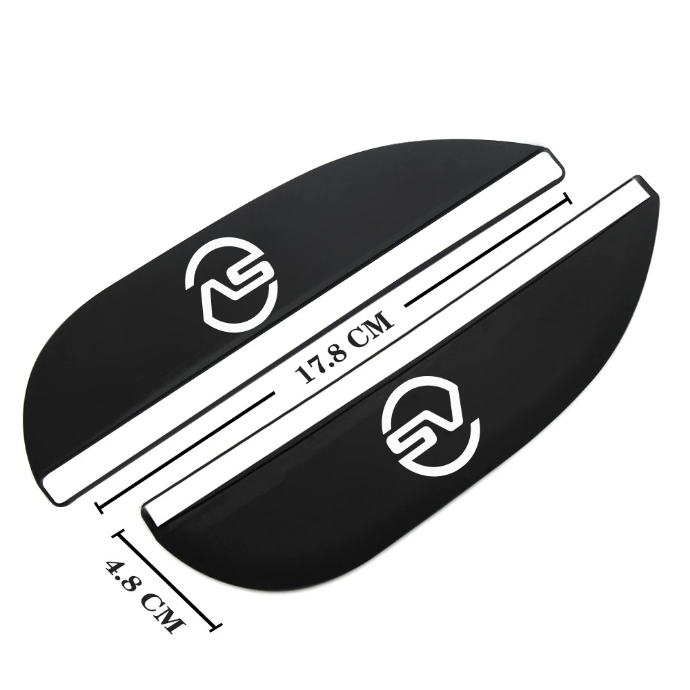 Rain Eyebrow | Jaguar Rearview mirror rainproof sticker - jaguar-7-sv