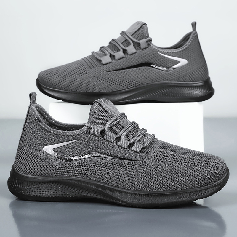 Zapatos de verano para hombres nuevos zapatos transfronterizos de talla grande para hombres sneakers zapatos deportivos casuales transpirables y sin olor zapatos para correr