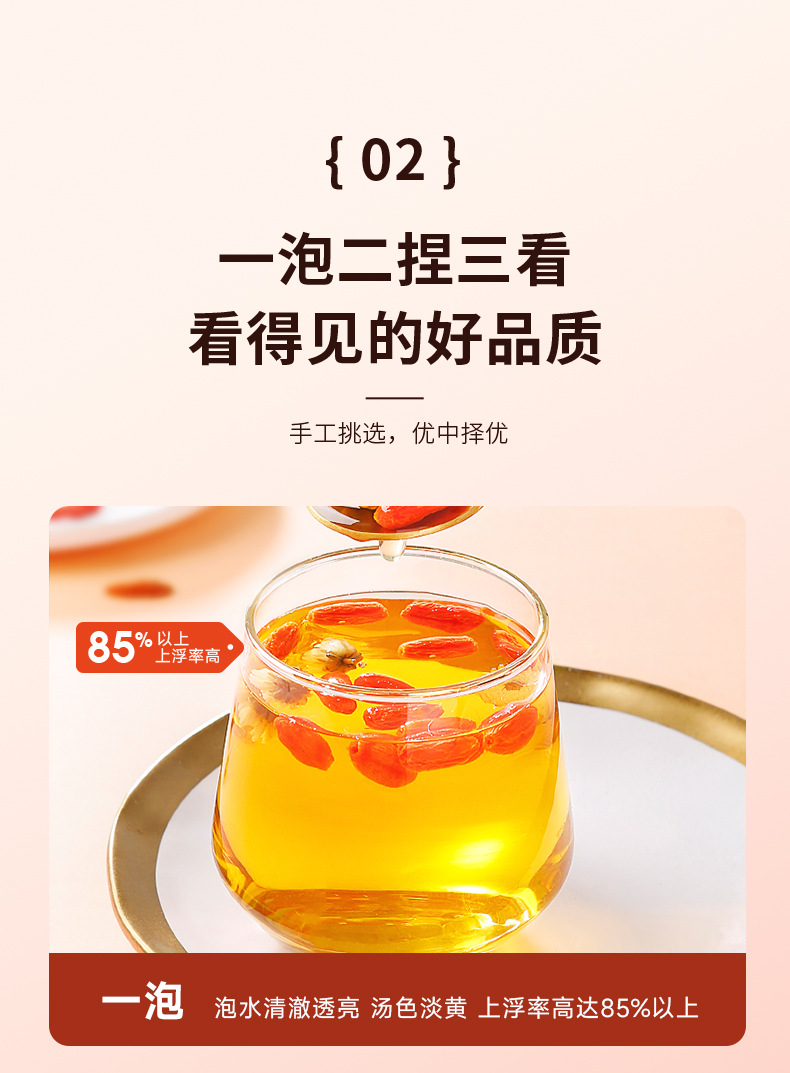 Premium Ningxia Goji Berries 250g White Jar 280 Large Dried Wolfberry Fruit Ready to Eat specifications