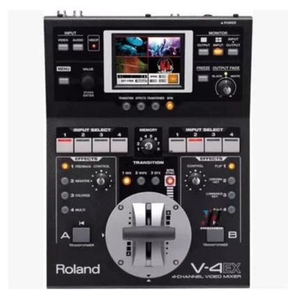 Roland V-4EX HD видеосвитчер, устройство для видеомикширования для вечеринок, VJ и медиа-студий (руководство по каналам)