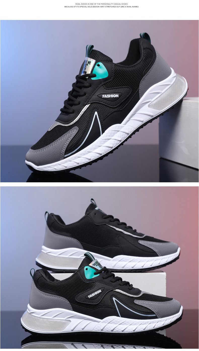 Mannen S Sport Loopschoenen Zomer Nieuwe Casual Ademend Mesh Herenmode Oude Tij_voghion.com