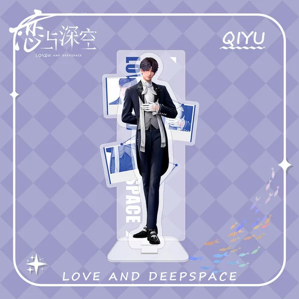 Qi Yu double -layer standing card 1