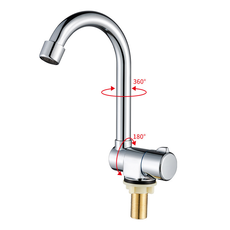 Rv Faucet with Cover for Sink, Foldable Faucet
