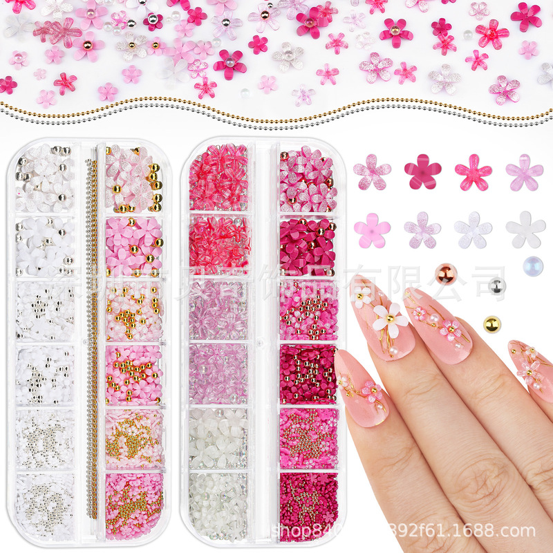Cross-Border Popular Nail Art Accessories 12-Compartment Gold and Silver Half-Round Pearls Acrylic Metal Nail Half-Round Gold and Silver Pearls Cross-Border Popular Nail Art Accessories 12-Compartment Gold and Silver Half-Round Pearls Acrylic Metal Nail Half-Round Gold and Silver Pearls