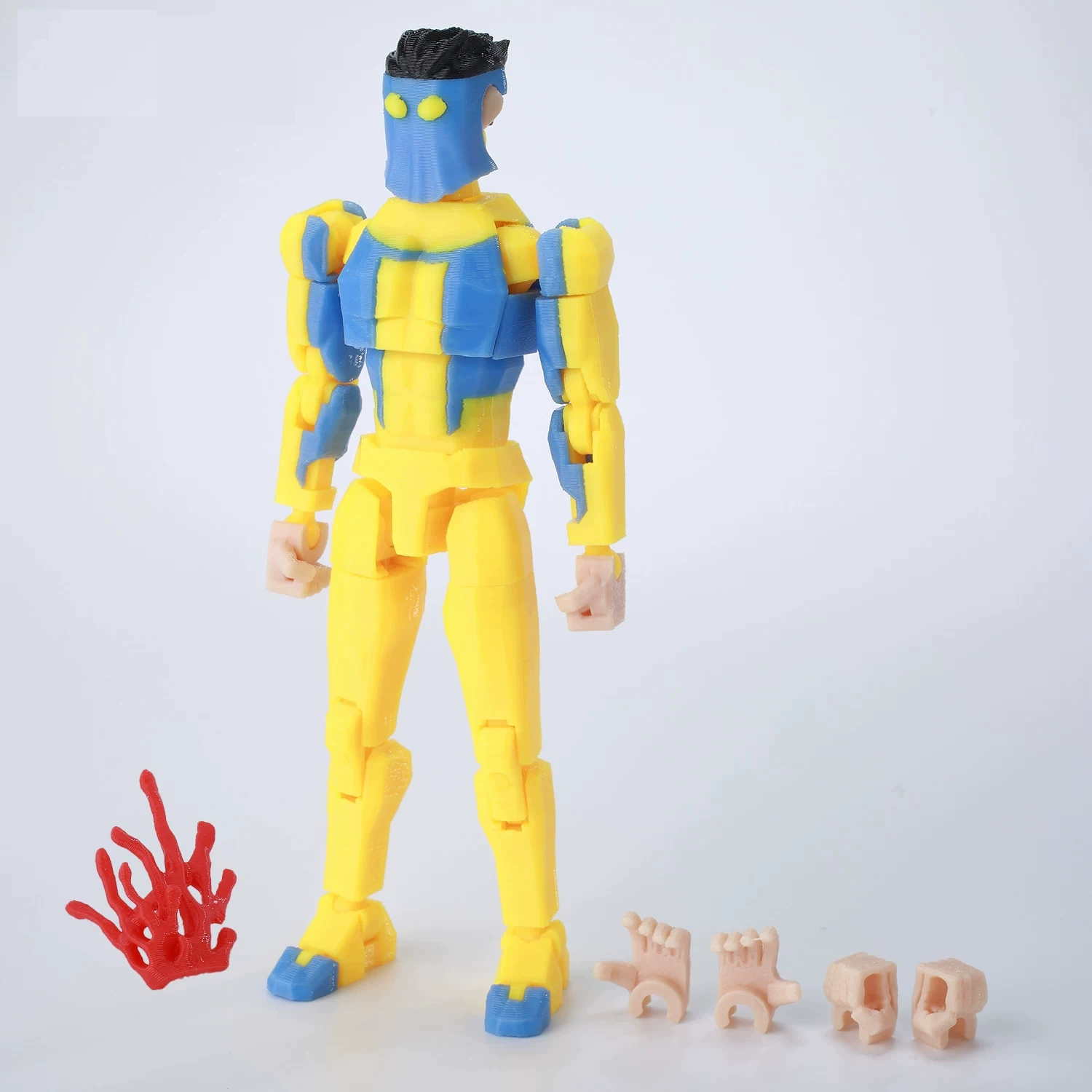 Кукла, подвижная настольная игра, конструктор, минифигура, игрушка, 3D