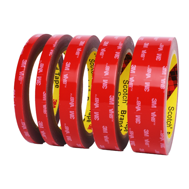 3m両面テープ卸売りは強力な車家両用泡綿テープシール防水耐高温3Mテープをカスタマイズできる