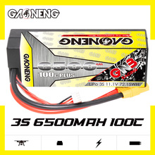 GNB高能6500mAh 3S 11.1V 100C适配1/12遥控车模型RC锂电池LiPo