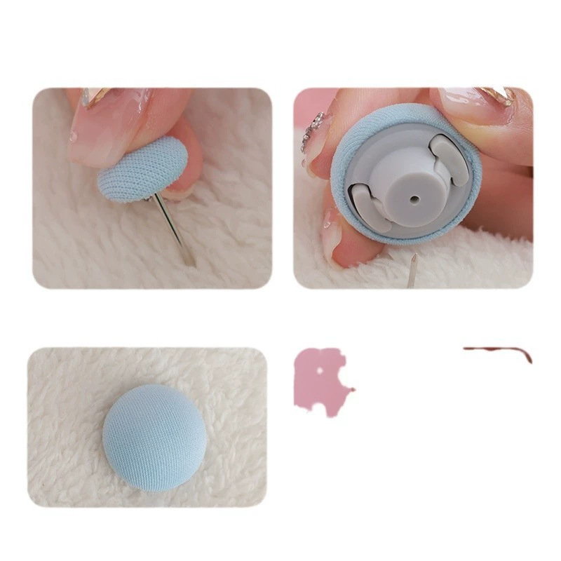 Duvet cover securing clips set, transparent pins included, home bedding accessory