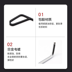 Car dent repair head replacement crowbar set tool crowbar find some hooks hail pit repair suction pit head