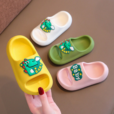 EVA children slipper girl indoor non-slip soft sole thickening baby take a shower Shower Room slipper Child sandals