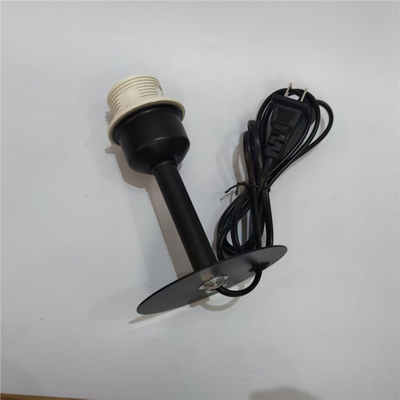 DIY花瓶改台灯灯座陶瓷花瓶改造台灯座灯具手工E27螺口花瓶灯配件|undefined