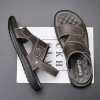 Men's sandals, slide, slippers, fashionable breathable footwear