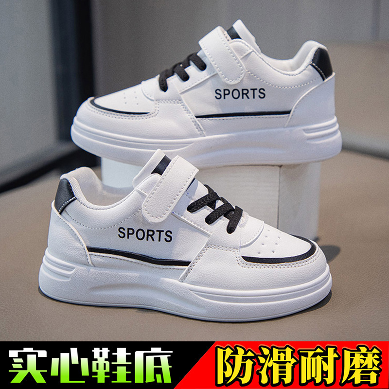 子供用スニーカー、女の子用スポーツシューズ、2025年春秋新作、学生用白スニーカー、万能ソフトソール、女の子用ランニングシューズ|undefined