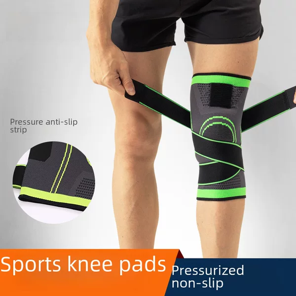 Cross-border Basketball Running Breathable Nylon Knee Pad Band Compression Knee Pad Thin Mountaineering Knee Pad Sports Knee Pad