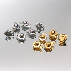 DIY手工飾品配件 PAT按扣項鍊扣手鍊扣 子母連接扣 鏈條收尾紐扣