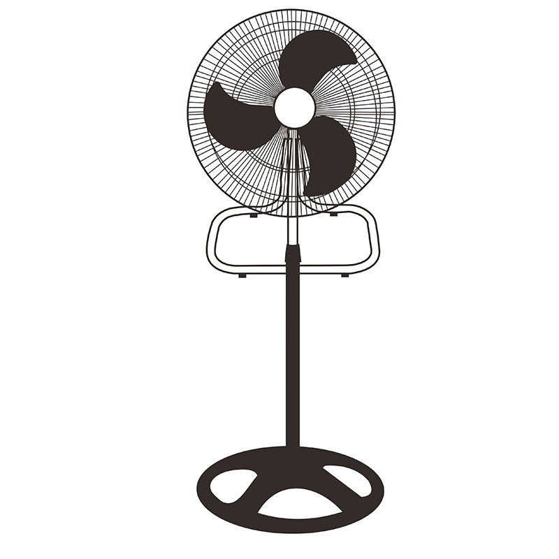 Ventilador de piso tres en uno de 18 pulgadas 220V110V Comercio exterior transfronterizo de América del Sur 3in1 ventilador eléctrico industrial doméstico de pared