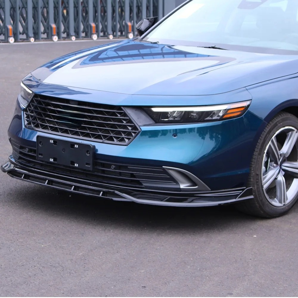Suitable for the 23Rd Generation Accord, Double-Layer 4-Section Front Spoiler Modification, Front Lip Anti-Collision Small Surround Front Spoiler