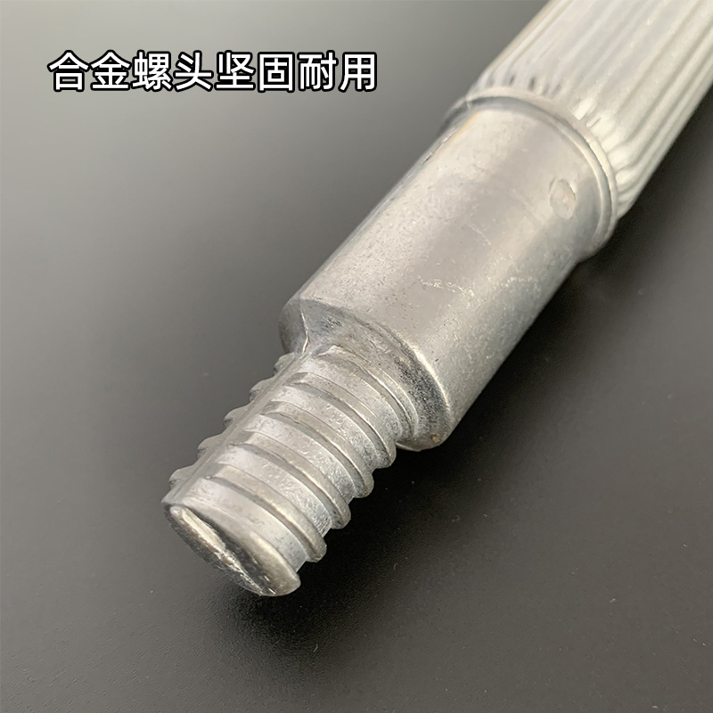 Fabricante de aleación de aluminio en stock barra de extensión cepillo de cilindro de extensión libre especial industrial grueso barra de extensión cabeza de rosca