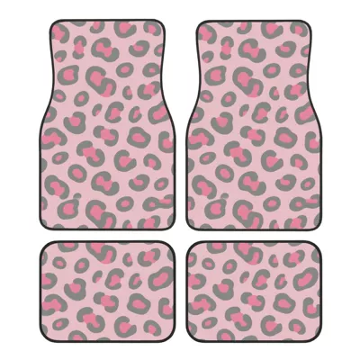 Fashion Car Floor Mats, Anti-Slip, Universal Foot Pad - 711290808908661760-4-piece-set
