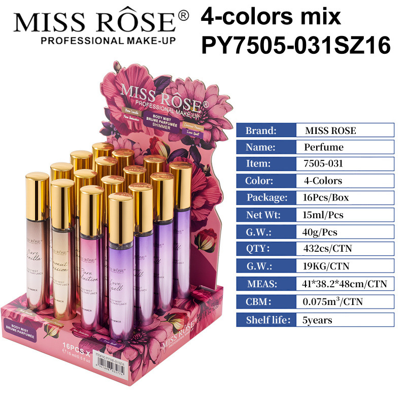 4가지 향 조합 - 쉬머 디스플레이 박스 16개 (해외 수출 전용, 국내 판매 금지, 구매는 회사 면책 사항 확인과 동일)