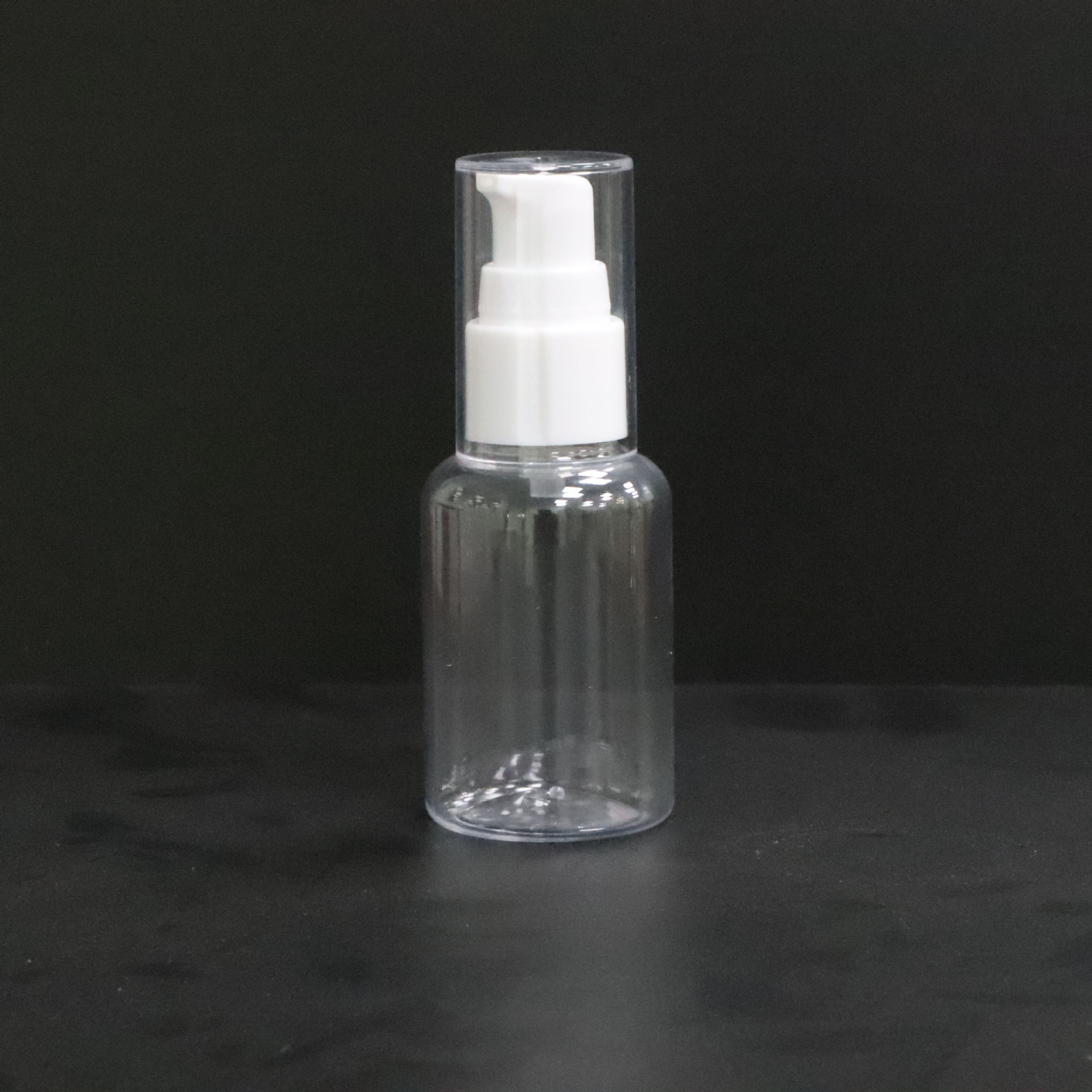 50ml按压式圆肩配鸟嘴粉泵化妆品药妆瓶乳液瓶喷雾瓶分装瓶小容量