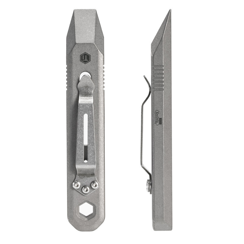 KR00钛合金战术撬棍多功能防身EDC便携酷棍工具扳手