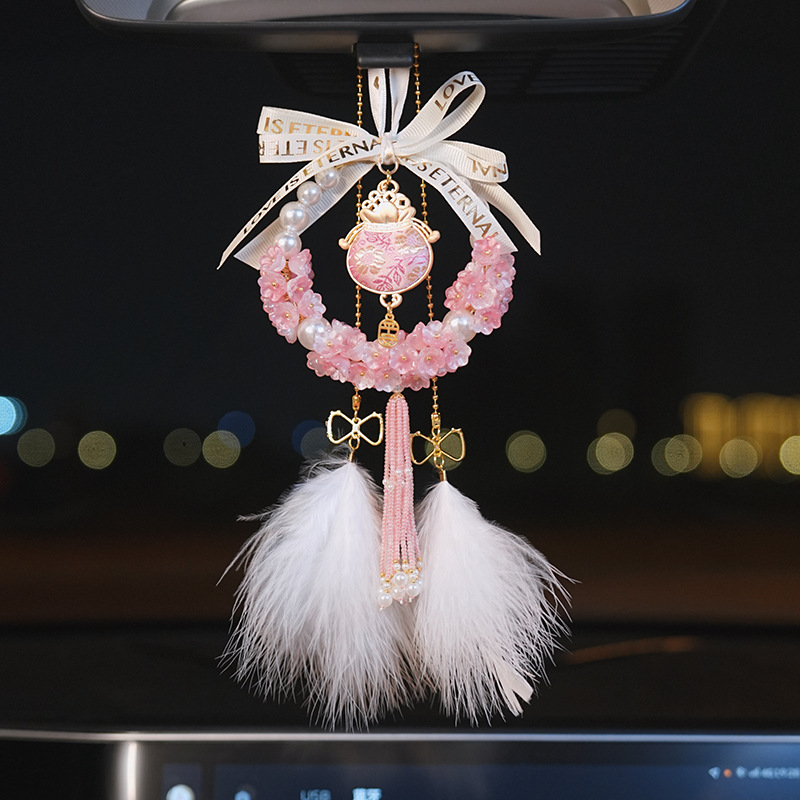 New Style Fulu Gourd Car Safety Pendant Rearview Mirror Hanging Ornament with a High-End Feel for Car and Electric Vehicle Interior Decoration