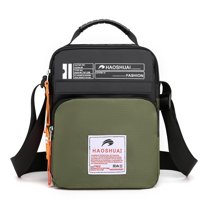 Transfronterizo nuevo hombre y mujer mensajero bolsa de hombro de ocio de moda bolsa de deporte al aire libre impermeable Satchel