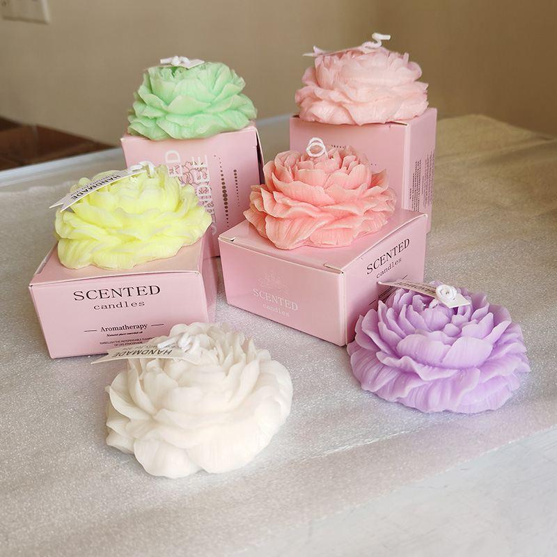 Soybean de soja, flores de plátum, flores de banano, flores de boda, regalo de mano, incienso, regalo de vacaciones hechas a mano, aroma de rosa