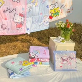 四件套;记忆枕;纤维被