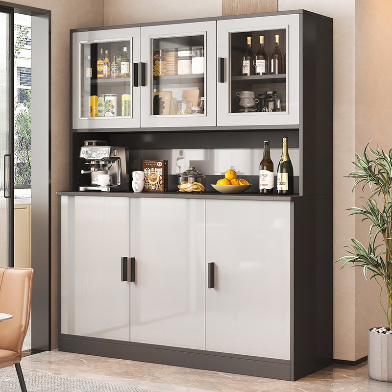 Wine Cabinet Sideboard Living Room Wall-Mounted Integrated Modern Simple Light Luxury Cabinet Storage Cabinet Side Cabinet Storage Cabinet
