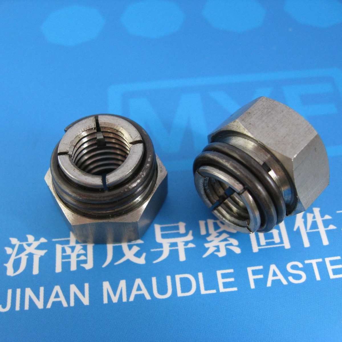不锈钢弹簧自锁螺母UNI9319航空航天国军标准紧固件