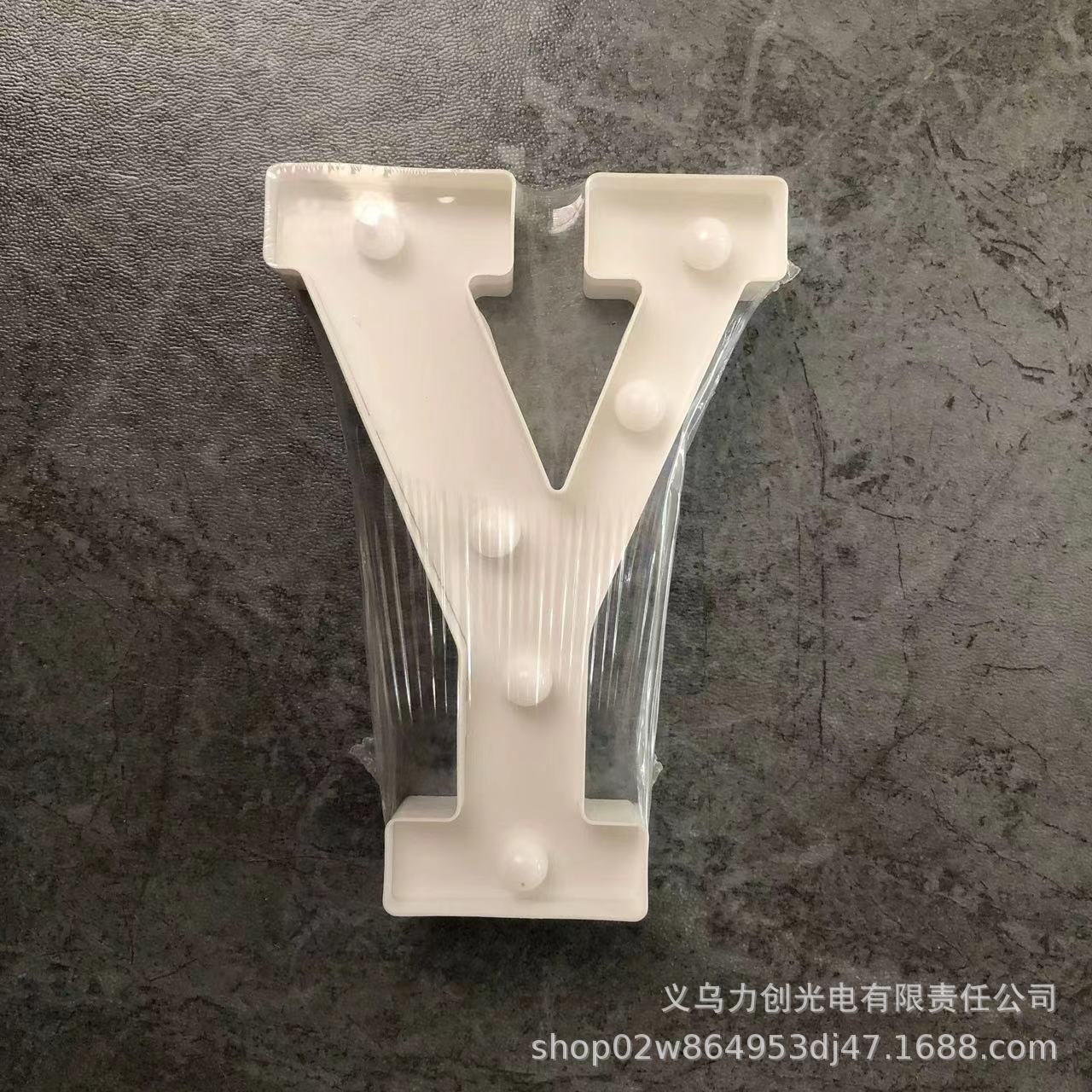 Luces de feliz cumpleaños luces de letras luminosas luces de letras LED símbolos digitales luces de modelado luminosas fiesta de bodas