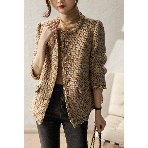 woolen short fashionable jacket