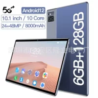 Планшет x101, Android 10.1" дисплей, 6ГБ+128ГБ, 8000 мАч, поддержка 5G