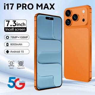 热销款i17 ProMax安卓16+1T智能手机7.3英寸大屏厂家直销大屏幕