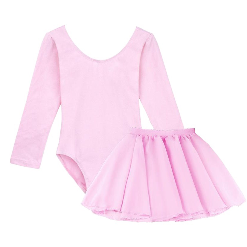 Ropa de baile para niños práctica de primavera para niñas danza moderna Ballet de manga larga traje de mono de baile chino para niñas
