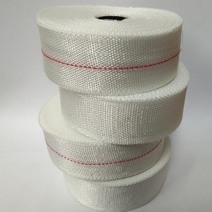 Xuchang Ruiyuan Insulation Glass Fiber Tape Glass Ribbon Zhongjia Red Line Export Insulation Binding Tape