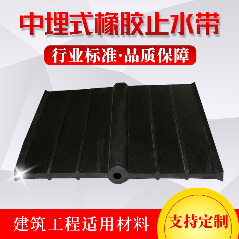 背贴式止水带厂家中埋式橡胶止水带十字橡胶止水带闸门p型止水