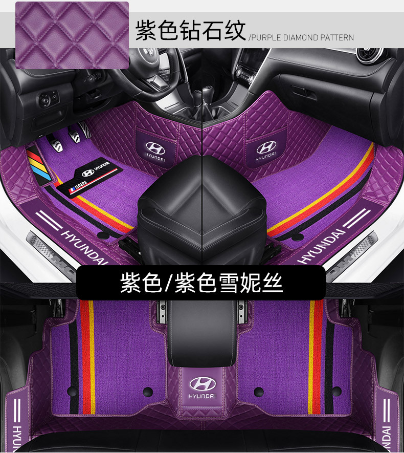 20 Beijing Leading Langting x35 Famous Figure Yuedong x25 New Tucson Special Full Encircled Car Mat