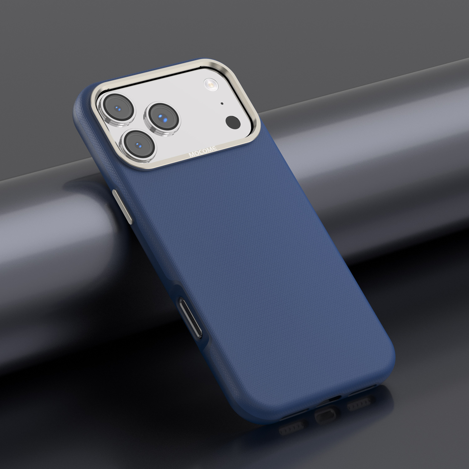 Ốp lưng điện thoại từ tính công nghệ vải dệt cho iPhone 17, 16 Pro Max, 15 — Cam, Xanh dương, Đen, Xanh lá chi tiết 40