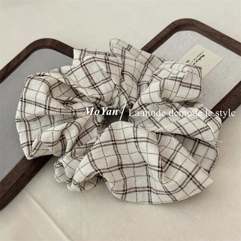 Correa coreana arco de mariposa intestino 2025 cabello anillo de cabello de cabello de cola de cabello de la niña decoración de invierno invierno decoración de invierno