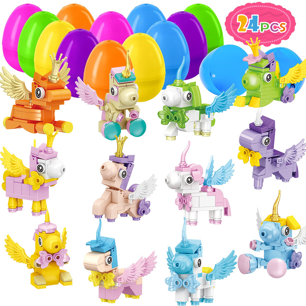 Juguete de Conejo de Peluche para Niños, Regalo de Pascua, Juguete de Cápsula, Huevo de Pascua DIY de Amazon 2026