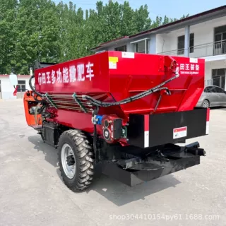 撒肥机现货有机肥发酵羊粪撒粪机大棚果园撒粪车自带动力