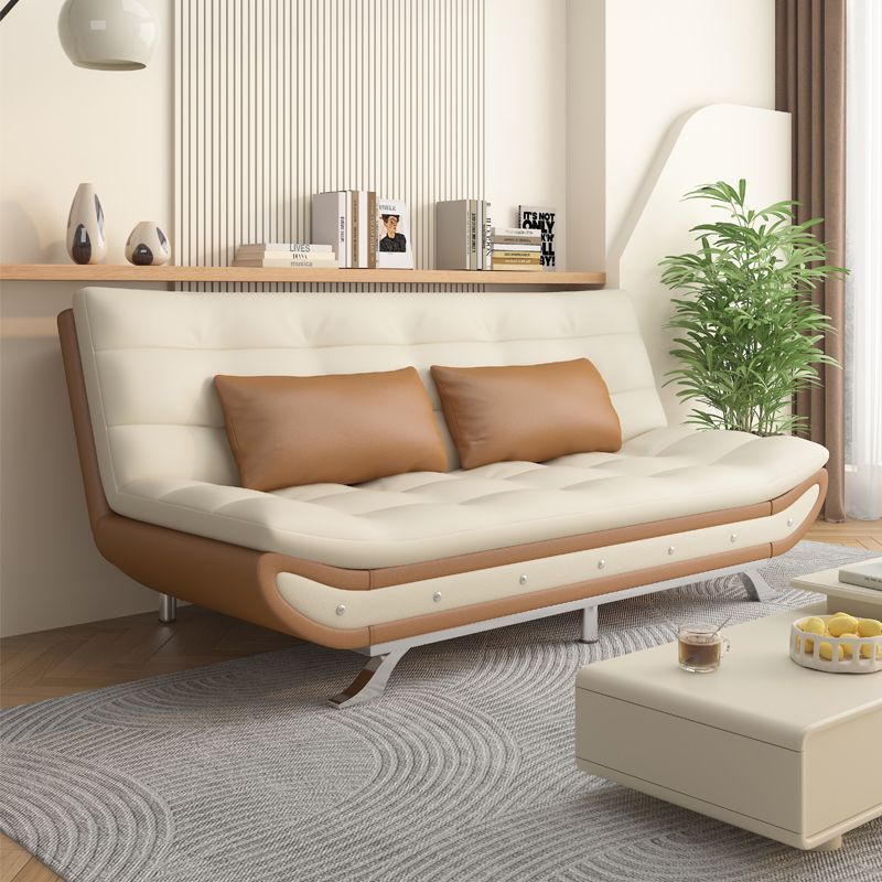 Small Apartment Sofa Bed Dual-Purpose Double Living Room Foldable Multi-Functional Simple Sofa Bed Integrated Rental Room Modern