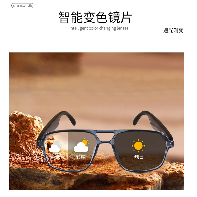 Smart glasses, lens for navigator, for import, bluetooth