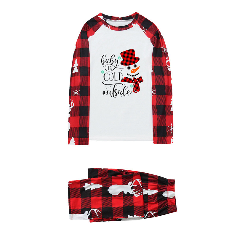 thumbnail image 2 of Pijamas navideños familia Navidad ropa estampada para el hogar pijamas ropa para padres e hijos, 2 of 5