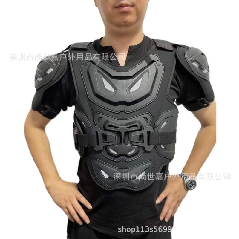 Motorcycle Knight Off-road Equipment Chest Armor Riding Back Armor Drop-resistant Breathable Vest Ribs